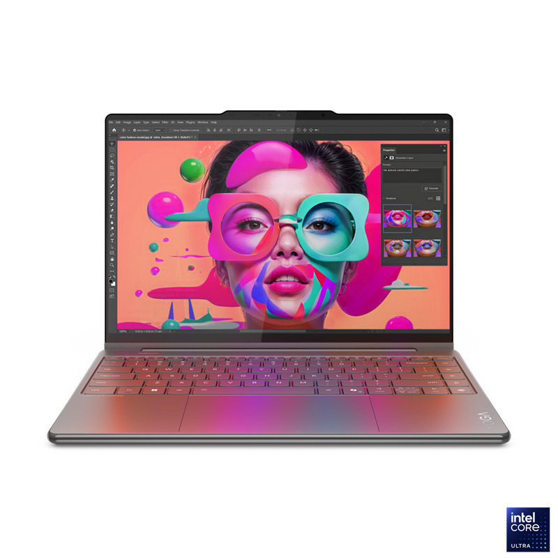 Lenovo Yoga 9 2-in-1 14ILL10 14" OLED Touchscreen 120Hz (Ultra 7-258V/32GB/1TB SSD/W11 Home) Luna Grey (International English Keyboard) view 4