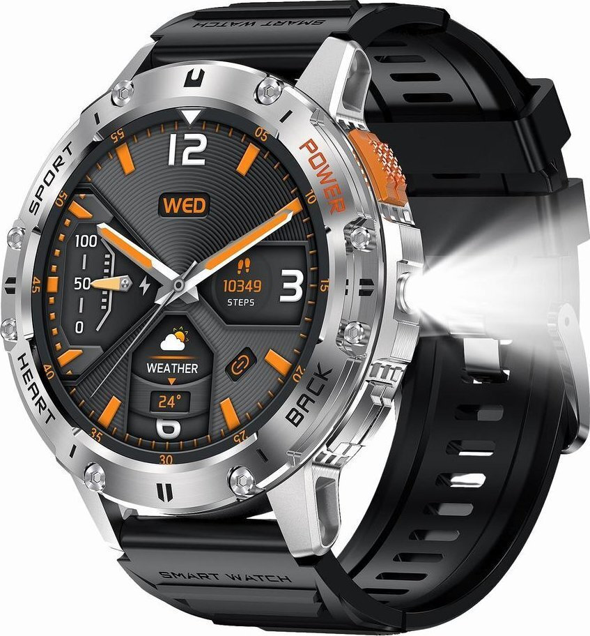 Smartwatch Gravity Gt22-2 Czarny Gt22