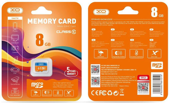 XO microSDHC 8GB Class 10 UHS-I view 2