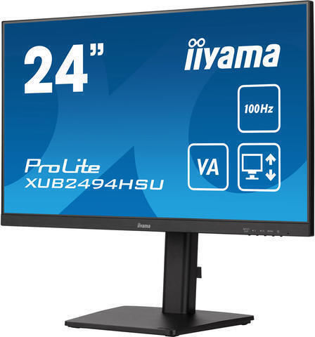 Iiyama ProLite VA Monitor 23.8" FHD 1920x1080 with Response Time 1ms GTG view 7