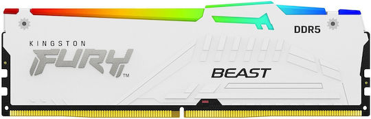 Kingston Fury Beast RGB DDR5 with Module 1x32GB and Speed 6000 for Desktop KF560C36BWEA-32 view 2