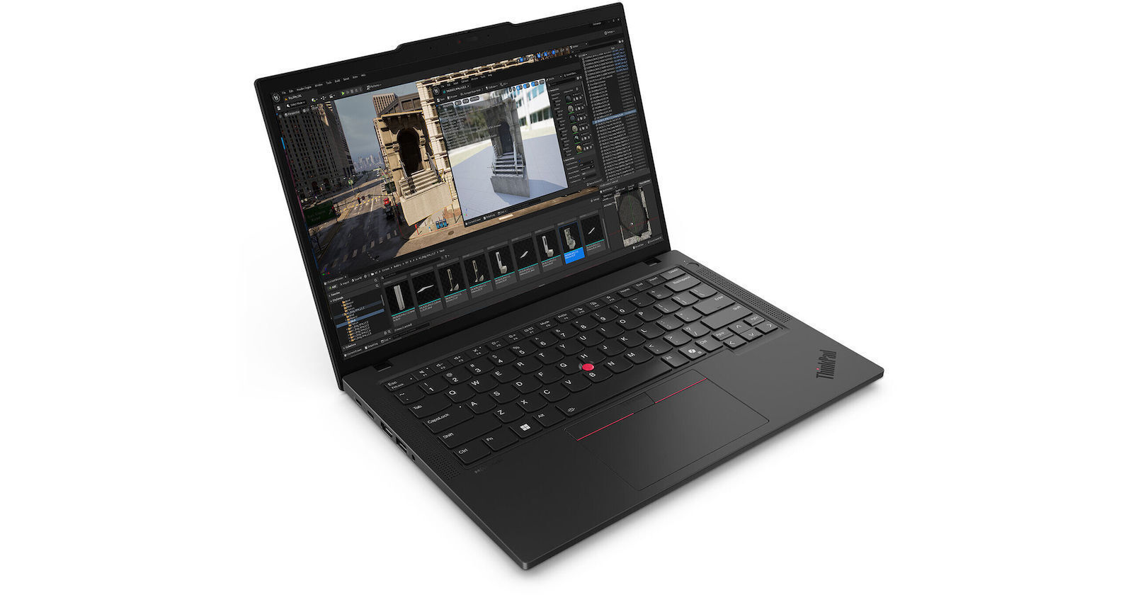 Lenovo ThinkPad P14s Gen 5 14" IPS FHD+ Touchscreen (Ryzen 5 Pro-8640HS/16GB/256GB SSD/W11 Pro) (UK Keyboard) view 5