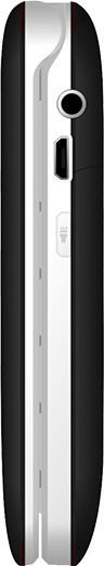 MaxCom MM824 Single SIM Mobile with Large Buttons (Greek Menu) Black view 4