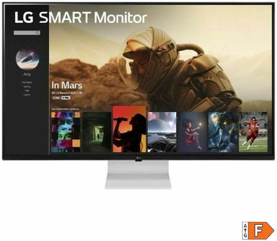 LG 43SQ700S-W IPS HDR Monitor 43" 4K 3840x2160 with Response Time 5ms GTG