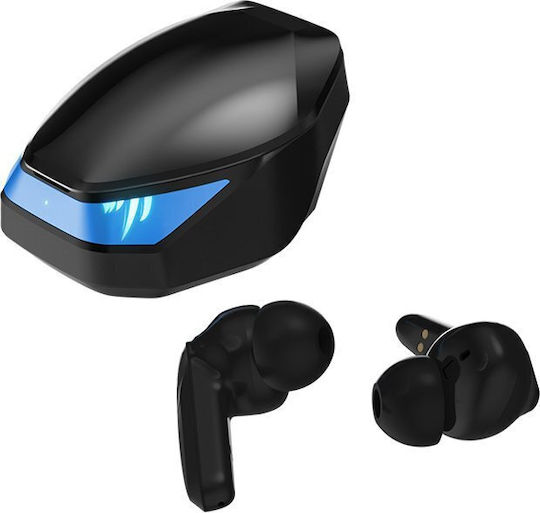 Sades Wings 200 In-ear Bluetooth Handsfree Earphones with Charging Case Black view 3