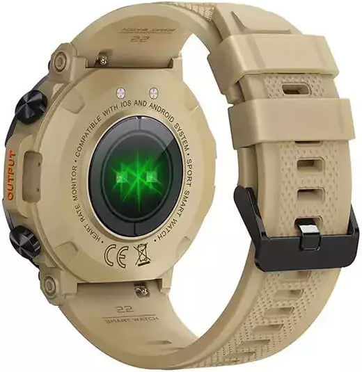 Bakeey K76 Pro Khaki Smartwatch (Khaki) view 4