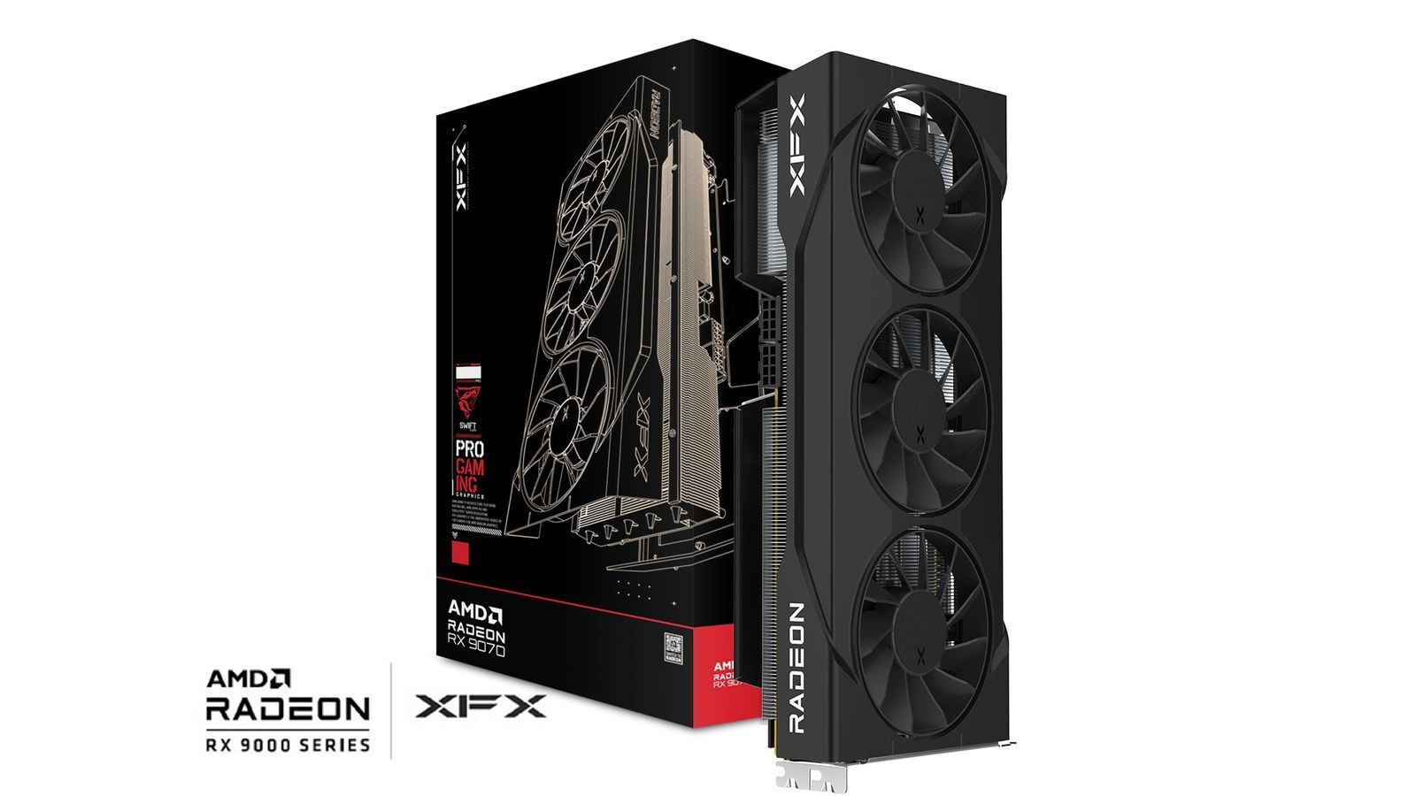 XFX Radeon RX 9070 GRE 12GB GDDR6 Swift Graphics Card