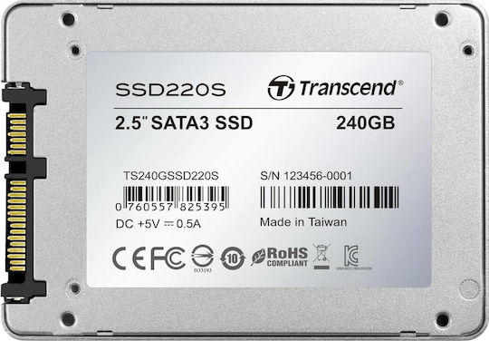 Transcend Transcend SSD 240GB 2.5 Inch SATA III Drive view 3