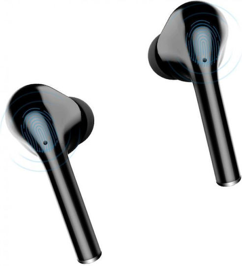 BTS3 Earbud Bluetooth Handsfree Earphones with Charging Case Black view 3