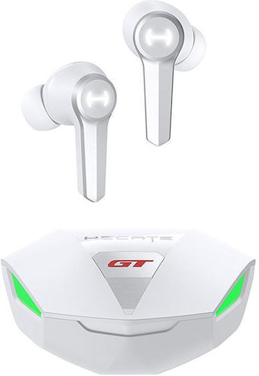 Edifier GT4 In-ear Bluetooth Handsfree Earphones with Sweat Resistance and Charging Case White view 3