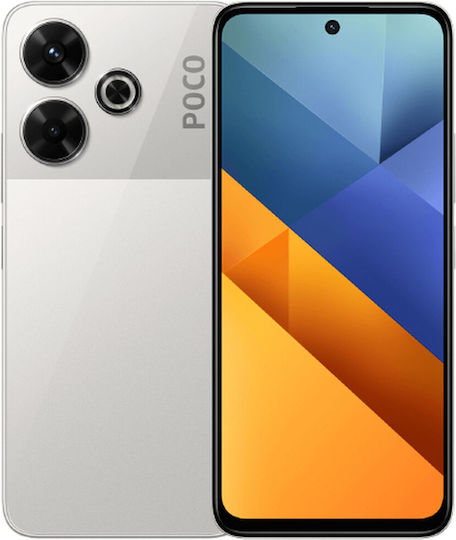 Xiaomi Poco M6 NFC Dual SIM (8GB/256GB) Silver view 1