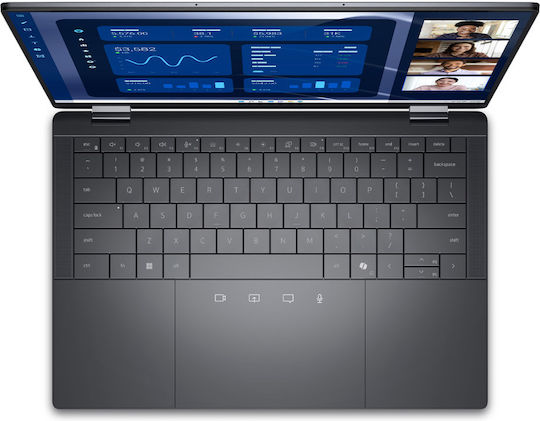 Dell Latitude 9450 14" IPS QHD+ (Ultra 7-165U/32GB/1TB SSD/W11 Pro) (US Keyboard) view 9
