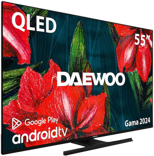 Daewoo Smart Television 55" 4K UHD QLED 55DH55UQ HDR (2021) view 3