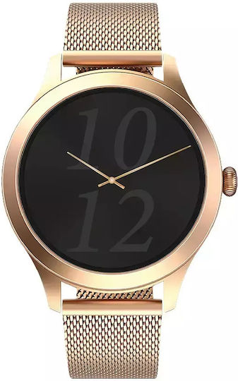 MaxCom FW44 2 Stainless Steel 46mm Smartwatch with SIM and Heart Rate Monitor (Gold) view 3