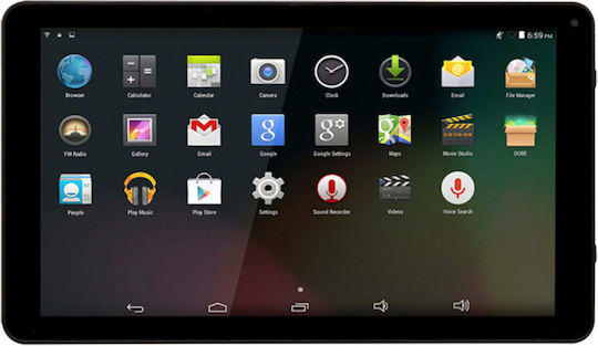 Denver TAQ-10285 10" Tablet (1GB/64GB) Black view 1