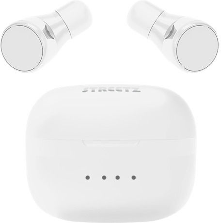 Streetz TWS-109 In-ear Bluetooth Handsfree Earphones with Charging Case White vista 2