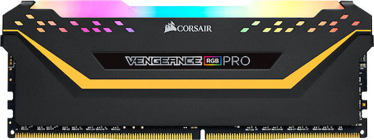 Corsair Vengeance RGB Pro DDR4 32GB RAM with 2x16GB Modules and Speed 3200 for Desktop CMW32GX4M2E3200C16 view 3