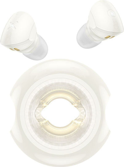 Hoco EW71 In-ear Bluetooth Handsfree Earphones with Charging Case White view 2