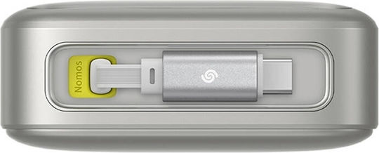 Baseus Free2Pull Power Bank 20000mAh 30W with USB-C Port Gray view 4