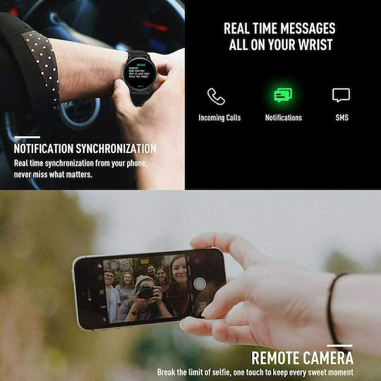 Daniel Klein KW19 Smartwatch with Heart Rate Monitor (Black) view 5