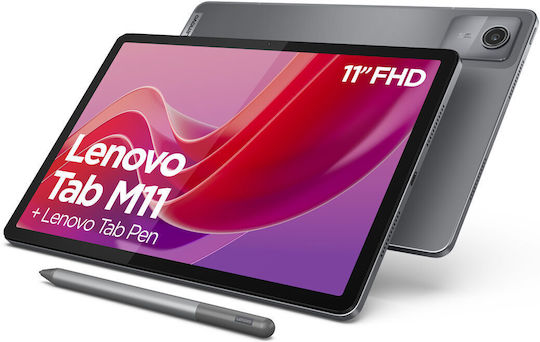 Lenovo Tab M11 11" (4GB/128GB/Lenovo Tab Pen) Luna Grey view 4