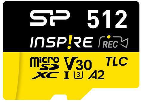 Silicon Power microSDXC 512GB U3 V30 A1 UHS-I 170MB/s with Adapter view 4