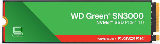 Western Digital Green SN3000 SSD 1TB M.2 Type with PCI Express 4.0 Connection WDS100T4G1E-00CPS0 Bulk view 5