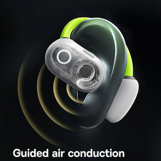 Baseus Eli Sport 1 PM20A Open Ear Bluetooth Handsfree Earphones with Sweat Resistance and Charging Case Stellar White vue 5