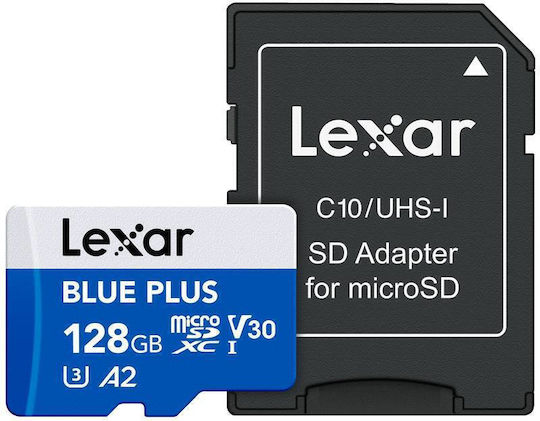Lexar Plus SDXC 128GB Class 10 UHS-I with Adapter view 3