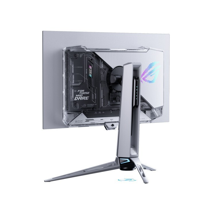 Asus ROG Swift PG27AQWP-W OLED HDR Gaming Monitor 26.5" QHD 2560x1440 540Hz with 0.2ms Response Time GTG Silver view 4