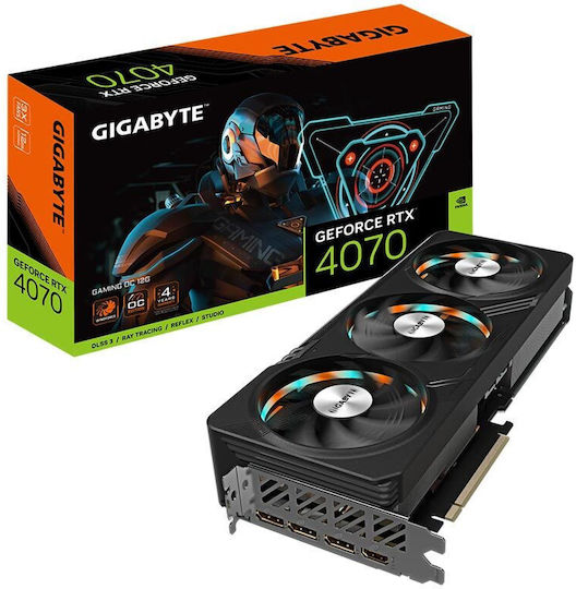Gigabyte GeForce RTX 4070 12GB GDDR6X Gaming OC 12G Graphics Card view 1