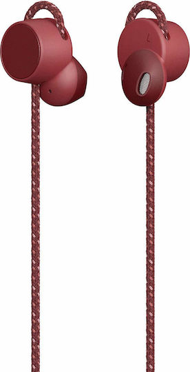 Urbanears Jakan In-ear Bluetooth Handsfree Earphones Red view 3