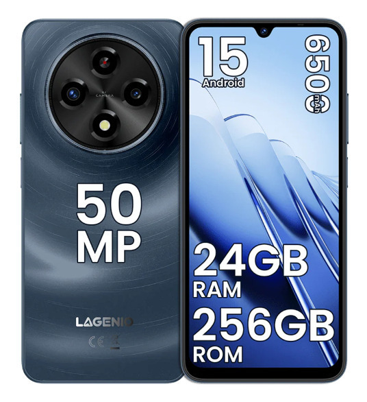 Lagenio A12 Pro Dual SIM (8/256GB) Midnight Blue