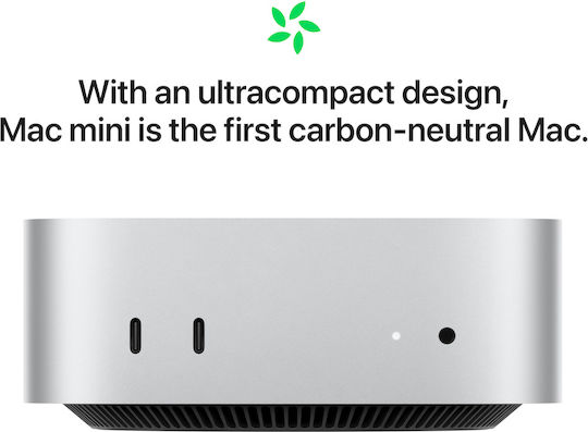 Apple Mac Mini (2024) (M4 10-core/16GB /10-Core GPU/256GB SSD/MacOS) view 5