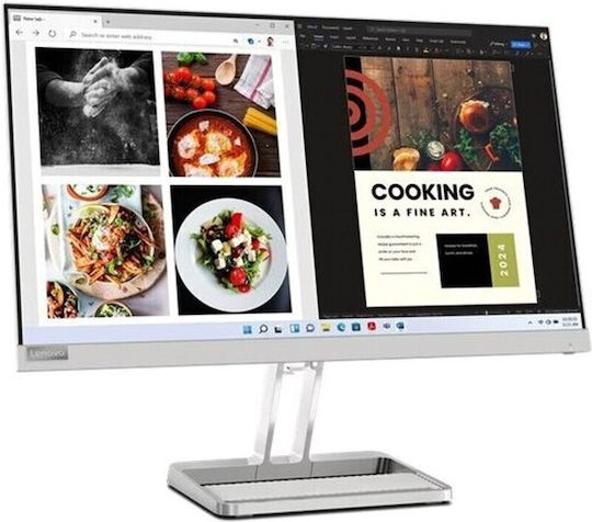 Lenovo L24i-40 IPS Monitor 23.8" FHD 1920x1080 with Response Time 4ms GTG view 6