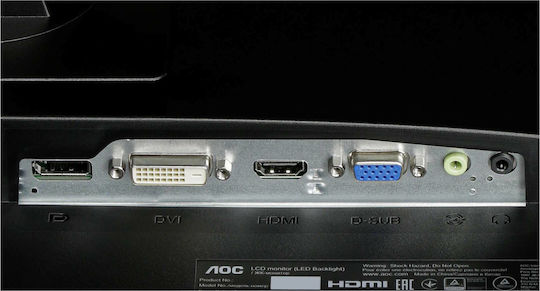 AOC 24P1 IPS Monitor 23.8" FHD 1920x1080 with Response Time 5ms GTG view 9