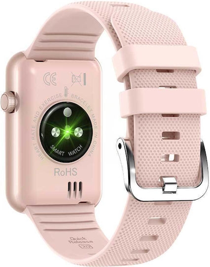 Lamtech LAM113515 Smartwatch with Heart Rate Monitor (Pink) vue 2