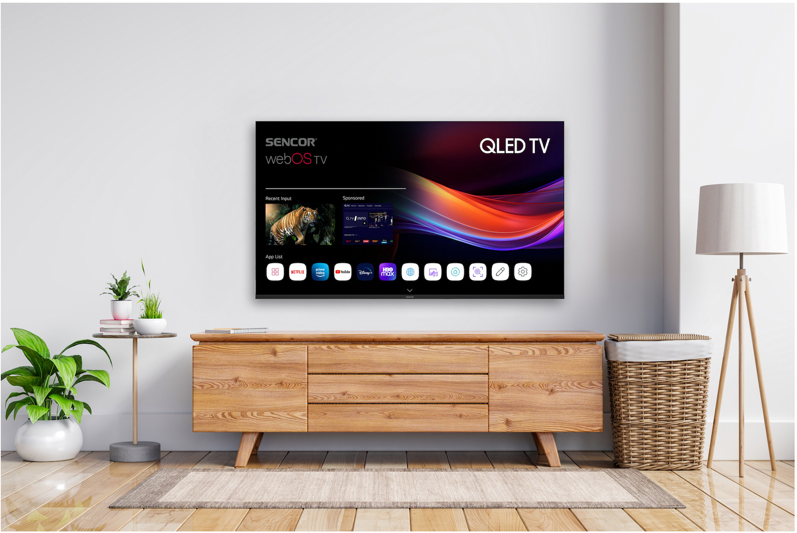 Sencor Smart Television 50" 4K UHD QLED SLE 50Q871B HDR (2025) view 9