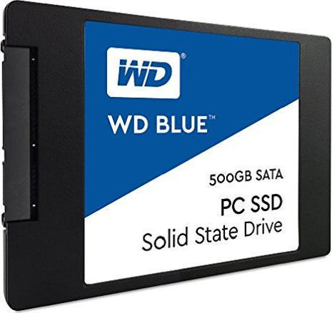 Western Digital Blue SSD 500GB 2.5 Inch SATA III Connection