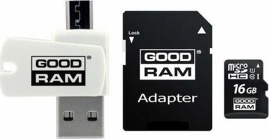 GoodRAM M1A4 microSDHC 16GB U1 UHS-I 100MB/s with USB Reader view 2