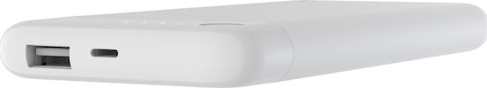 Belkin Boost Charge with Lightning Connector + Lightning Cable Power Bank 5000mAh with USB-A Port White view 5