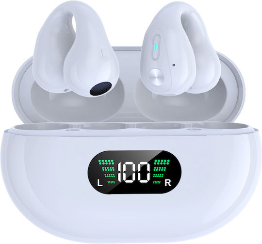 Vichema Tech In-ear Bluetooth Handsfree Earphones with Sweat Resistance and Charging Case White view 2