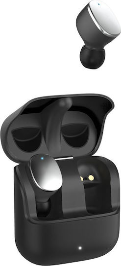 HAMA Spirit Pure In-ear Bluetooth Handsfree Earphones with Charging Case Black