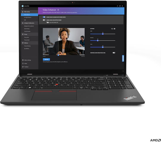 Lenovo ThinkPad T16 Gen 2 (AMD) 16" IPS FHD+ (Ryzen 5 Pro-7540U/16GB/512GB SSD/W11 Pro) 3YRS Premier Support + CO2 Offset Thunder Black (US Keyboard)