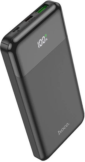 Hoco J102 Power Bank 10000mAh 20W with USB-A Port and USB-C Port Quick Charge 3.0 Black view 2
