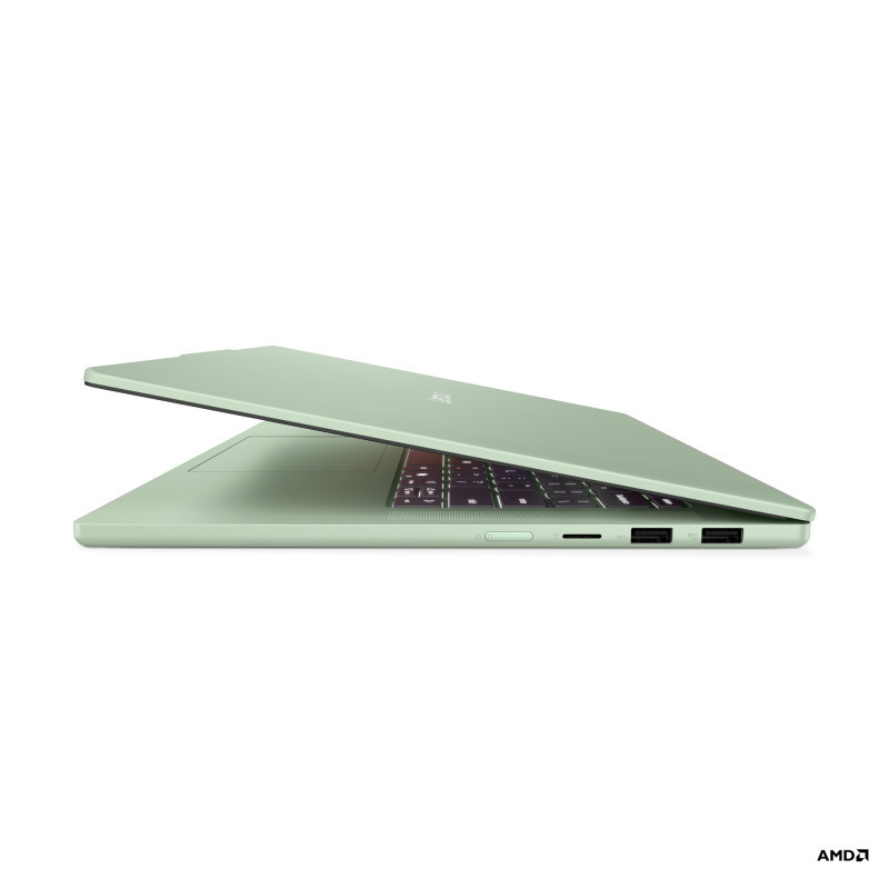 Lenovo IdeaPad Slim 5 15ARP10 15.3" IPS FHD+ (Ryzen 7-7735HS/16GB/512GB SSD/No OS) Seafoam Green (International English Keyboard) view 5