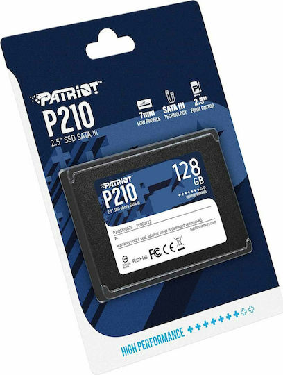 Patriot P210 SSD 512GB 2.5'' Type with SATA III Connection P210S512G25 view 5