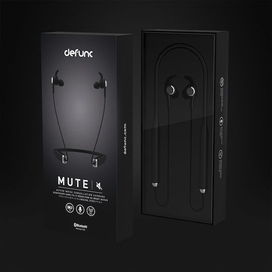 Defunc Mute In-ear Bluetooth Handsfree Earphones Black view 2