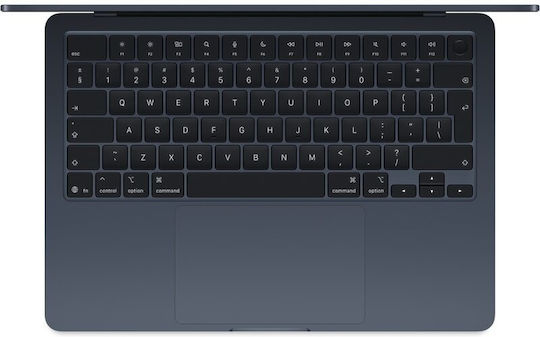 Apple MacBook Air 13.6" IPS Retina Display (M4-10‑core/16GB/256GB SSD/8-core) Midnight (GR Keyboard) vue 4