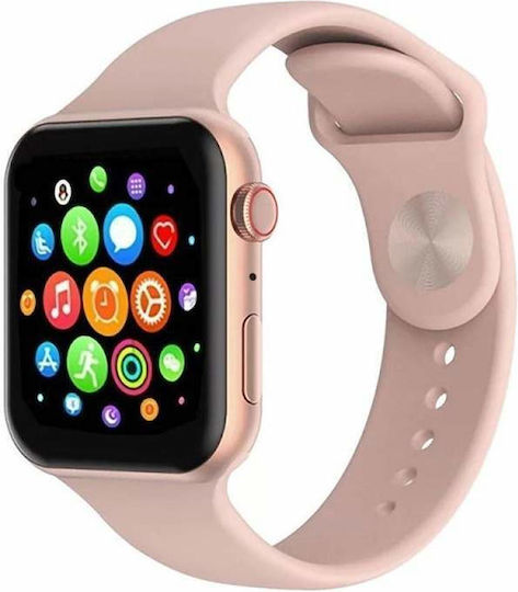 Smartwatch with Heart Rate Monitor (Pink)